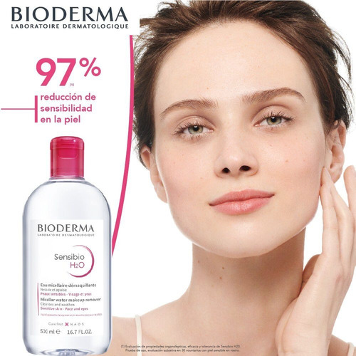 Agua Micelar Bioderma Sensibio H2o P Rosacea Sensible 500 Ml