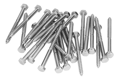 Tornillo De Media Rosca De Acero Inoxidable 304 Tornillos He