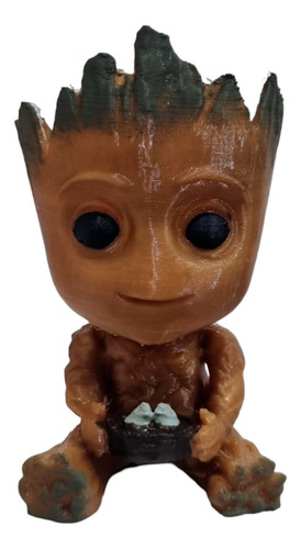 Maceta Baby Groot Impresion 3d Marvel Avengers