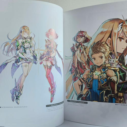 Xenoblade Chronicles 2 Official Artworks - Original Nintendo (Usado)