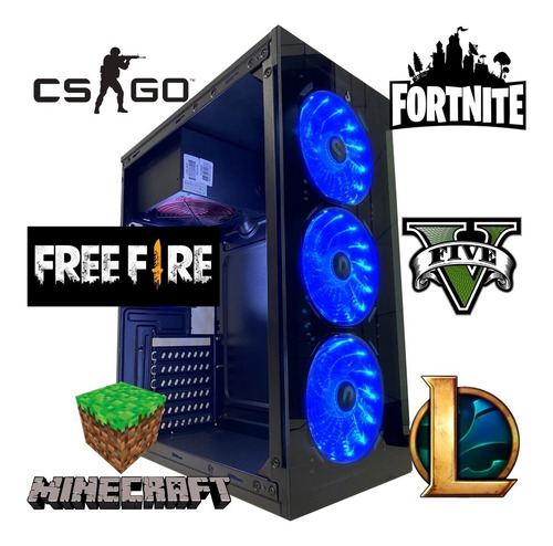 Imagem 4 de 7 de Cpu Pc Gamer Barato Computador Completo Placa Video 2gb