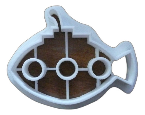 Submarino Bajo El Agua Barco Cortador De Galletas Pastel Fon