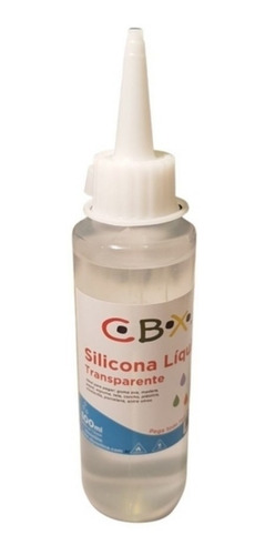 Silicona Liquida Cbx Transparente X 100 Ml Pegamento