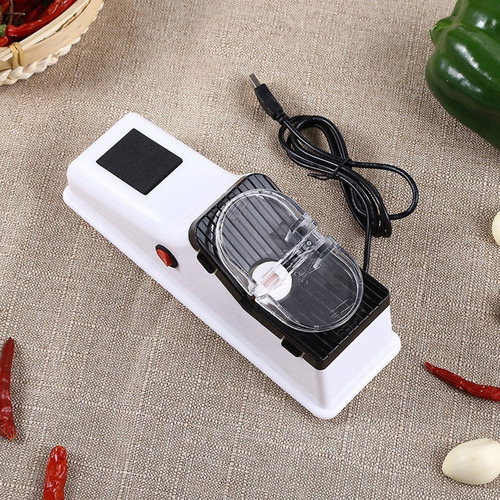 Afiador De Facas Elétrico Alimentado Por Usb E Bateria