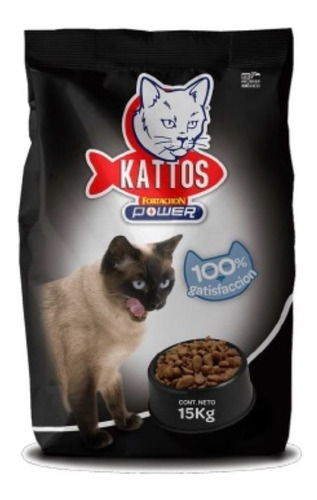 Kattos 15kg Alimento Para Gato