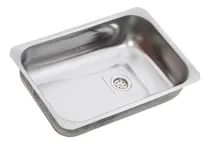 Comprar Bacha De Cocina Simple Lavadero M20p Acero Inoxidable Sopapa Medidas 50*33*15.5 Cm Bajo Mesada Acero Inoxidable Terminacion Mate Pileta De Cocina O Lavadero