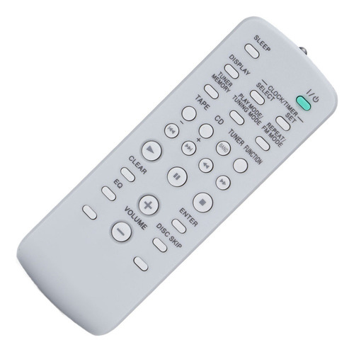 Control Remoto De Repuesto Rmsc1 For Sony Mhcgx450 Cmtne3