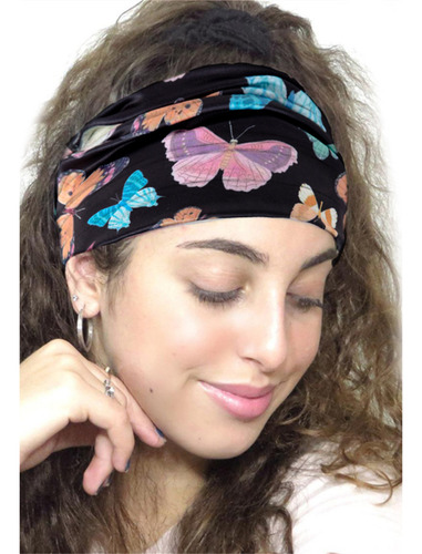 Diademas Para Mujer Con Estampado T New Pattern, Anchas, Con