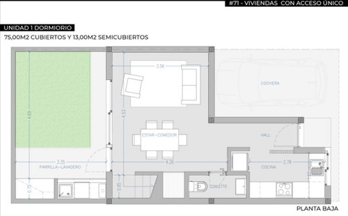 Imagen 5 de 11 de Duplex De 2 Dormitorios Pozo