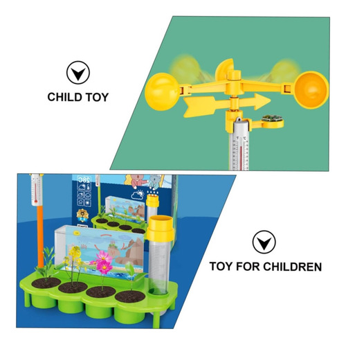 Kit Juguetes Ciencia Stem Estación Meteorológica Niños 50569