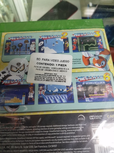 Megaman Legacy Collection Xbox One Físico Original (Usado)