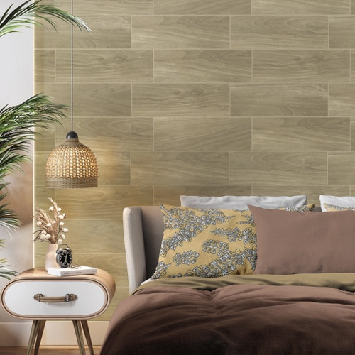 Cerámica Piso Y Pared Maderada Dayton Hd A 20x60 Cm