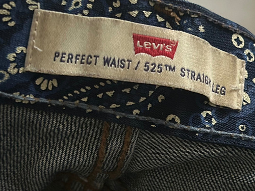 Jeans Levis Corte Recto Mujer (Usado)