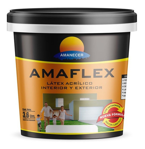 Amaflex Sellador Concentrado 3x1, 3,6 L  | Amanecer