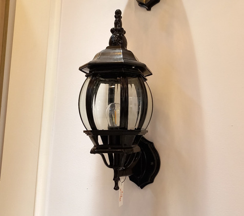 Imagen 4 de 4 de Lámpara De Pared Tipo Farol Para Exteriores Gran Tamaño
