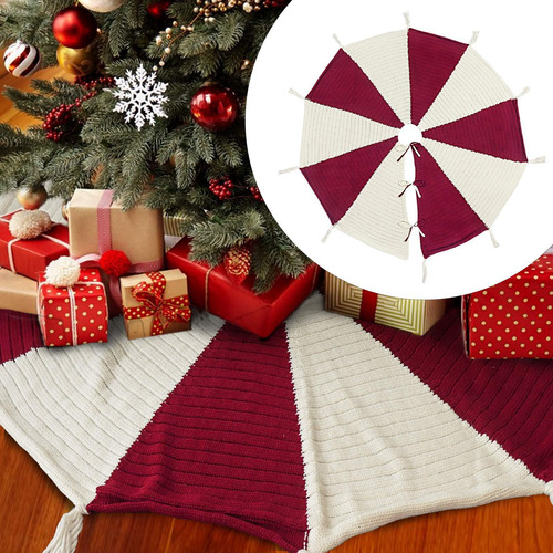Falda Para De Navidad, Alfombra Para , Decoración