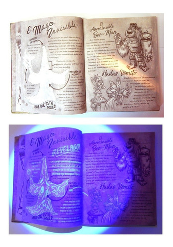 Gravity Falls Diario 3 Español Tinta Invisible +lampara Mapa | Meses sin intereses Gravity Falls Diario 3 Español Tinta Invisible +lampara Mapa | Meses sin intereses