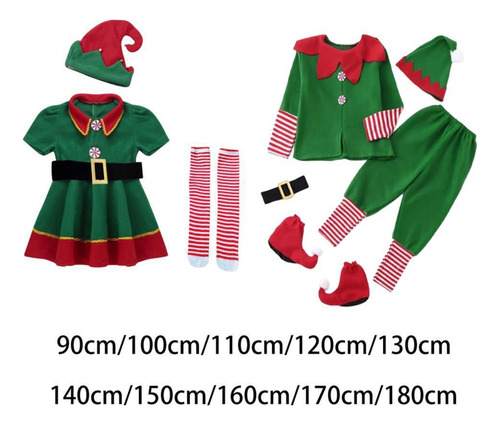 Conjunto De Ropa De Disfraz De Navidad De, Hombres 140cm