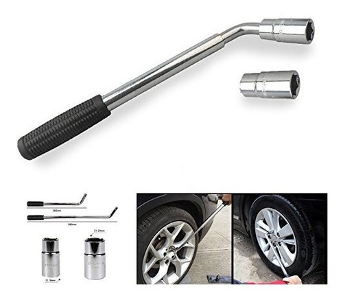 Dicn Wheel Socket Wrench Extendable 17mm 19mm 21mm 23mm For 