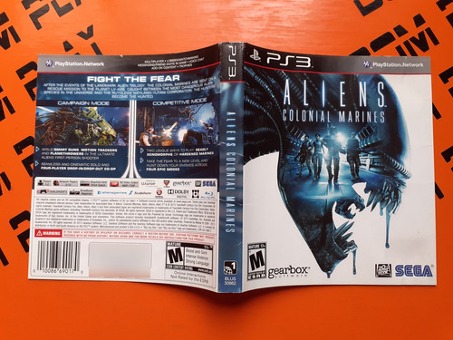 Aliens Colonial Marines Ps3 Leer Descripción Físico Dom Play (Usado)