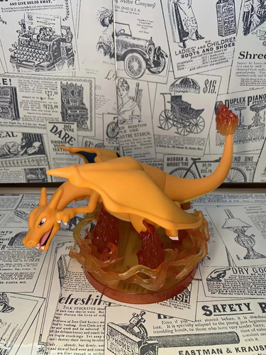 Novo Boneco De Ação Anime Pokémon Charizard, Brinquedos