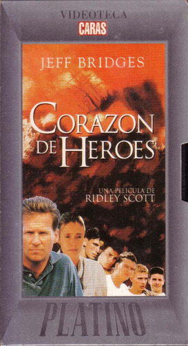 Corazon De Heroes Jeff Bridges Ridley Scott Vhs Pvl