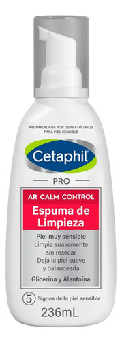 Cetaphil Pro Ar Espuma Limpieza Facial Piel Sensible 236ml