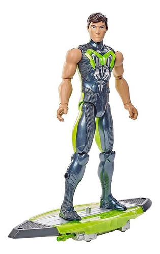 Imagem 1 de 8 de Boneco Max Steel Turbo Deslizador Lançador Aquático Mattel