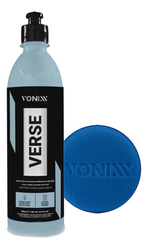 Protetor De Plasticos Verse 500ml Vonixx + Aplicador Espuma