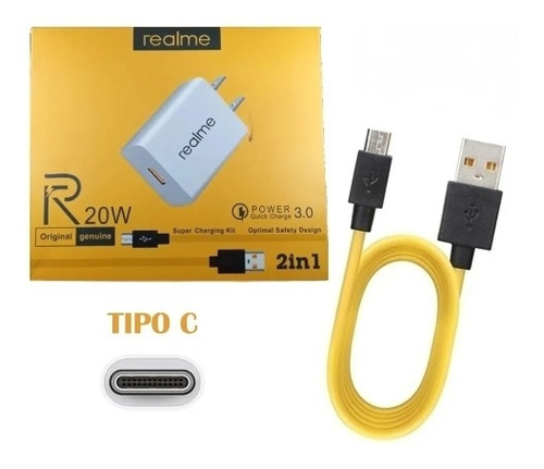 Cargador Carga Rapida 3.0 20w Micro Usb Tiend Chacao