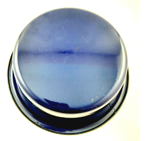 Ensaladera Enlozada Antigua Capea 22 Cm Azul Azul