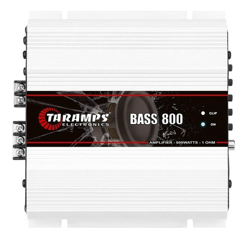 Modulo Taramps Bass 800 1 Ohms 800 W Amplificador Som Grave