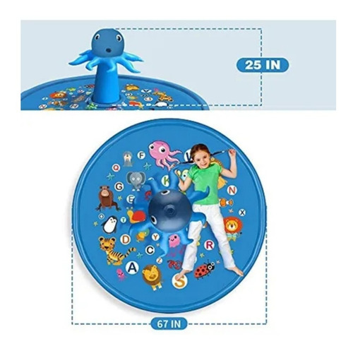 Baztoy Aspersor Para Niños Splash Pad 67