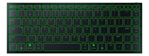 Teclado Razer Joro Sem Fio Gamer Bluetooth Rgb Snap Tap Negro