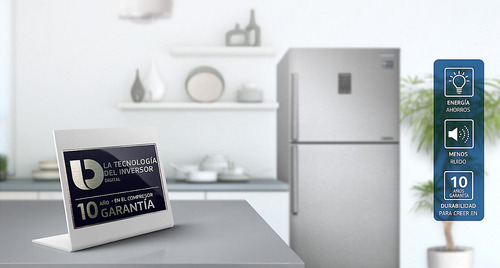 Imagen 6 de 10 de Heladera Samsung Inverter Rt38 Inox No Frost Envío S/c Caba