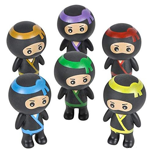 2  Mini Ninja Warriors Fighters Figures, Mini Ninja Bud...