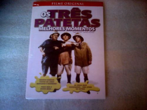 2 Dvds: Os Três Patetas Em Cores (digipac) (Usado)