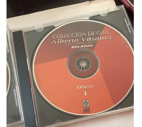 Alberto Vazquez - Coleccion De Oro - Cd - Disco Pack (Usado)