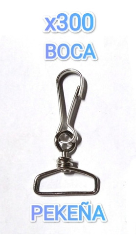 Cancamo Nikel 2.5cm 25mm X300 Boca Pekeña Carnet Lanyard