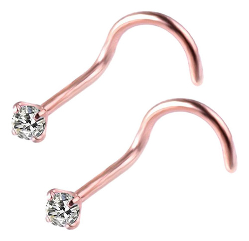 3 X 6x Pernos De Nariz, Anillos De Nariz De