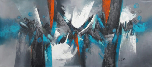 Cuadros Al Oleo Abstractos.pinturas Para Sala Hogar