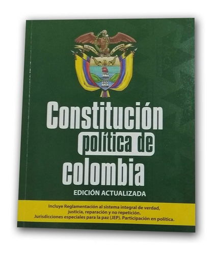 Constitución Política De Colombia Edición Actualizada