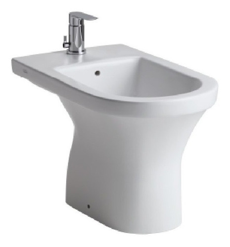 Imagen 1 de 2 de Ferrum Varese Bidet De 1 Agujero Blanco Bja1j B