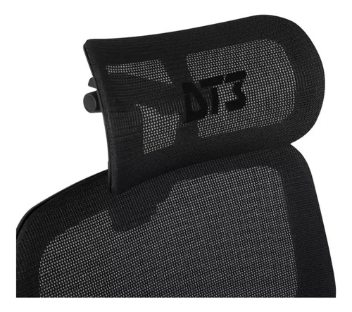 Cadeira Escritório Dt3 Office Ergonomie Ft Black - 14435-7 Cor Preto Material Do Estofamento Mesh Polytex