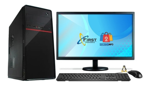 Cpu Intel I5 4gb Hd 500gb Monitor 21,5 Hdmi, Teclado Wifi