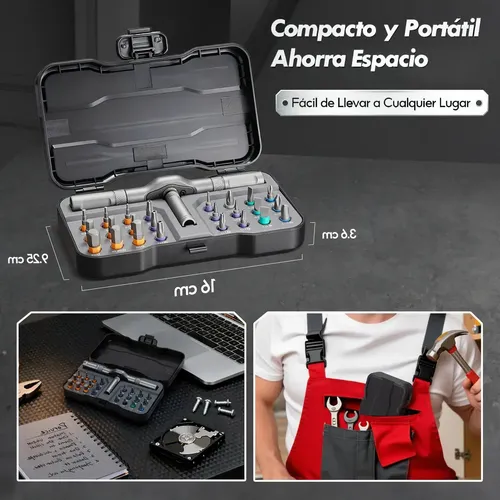 Conjunto De Chaves De Fenda Magnéticas Zx Ratchet | MercadoLivre
