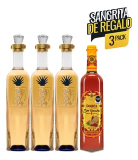 Tequila Don Ramon Punta Diamante Reposado Xv Años 3pack
