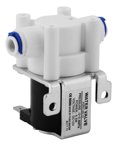 Válvula Solenoide De 1/4'' Dc 12v, 6.5w Purificador Co...