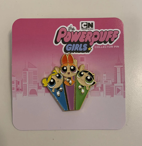 Pin Dorado Chicas Superpoderosas Powerpuff Girls Kawaii Amarillo Chicas Superpoderosas