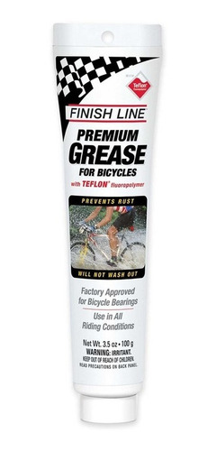 Grasa Para Bicicleta Finish Line Premium Teflon  X100grs.